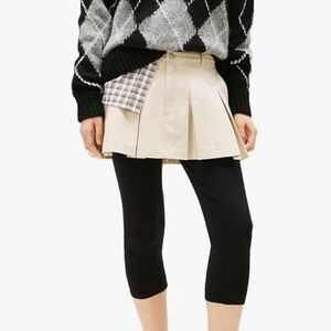 Tommy Hilfiger Beige Mini Skirt